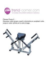 Fitness Pump 2 : Devenez votre propre coach Ã  ... - Trend Corner