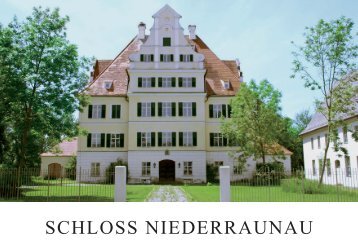 SCHLOSS NIEDERRAUNAU - Trend-Invest.de