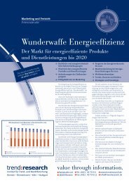 Wunderwaffe Energieeffizienz - trend:research