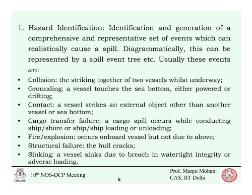 Environment Risk Analysis - Indian Coast Guard