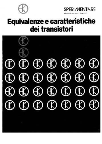 Equivalenze e caratteristiche dei transistori