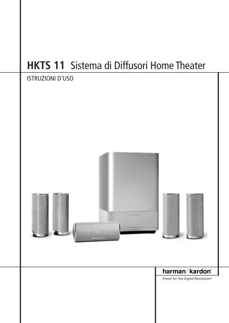 HKTS 11 Sistema di Diffusori Home Theater