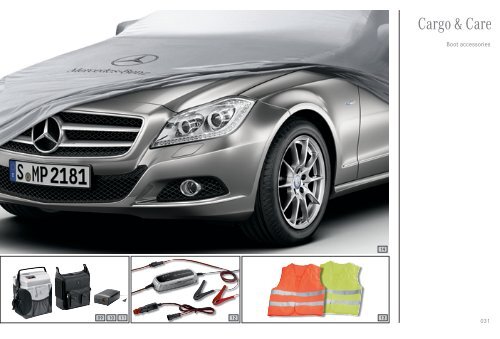 Genuine accessories for the CLS-Class CoupÃ©