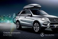 Genuine accessories for the M-Class