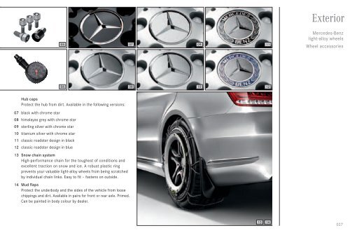 Mercedes-Benz Accessory Catalogue