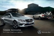 Genuine Accessories for E-Class Coupe and Cabriolet