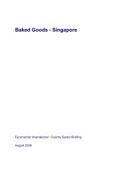 Baked Goods - Singapore