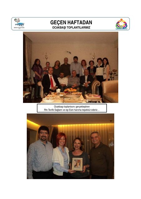 GEÇEN HAFTADAN - Denizli Rotary Kulübü