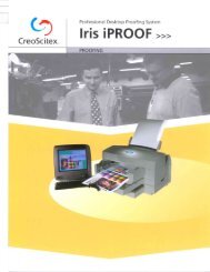 Creo-Scitex Iris I-Proof - Professional Marketing Services, Inc.