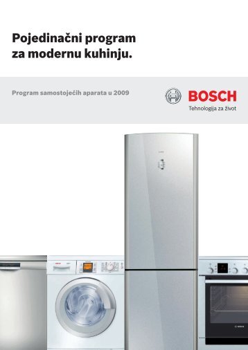 Bosch samostojeÄi aparati