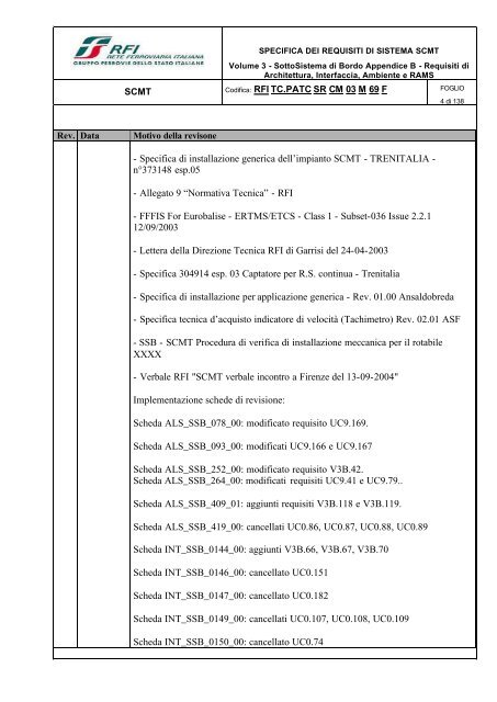 RFI TC.PATC SR CM 03 M 69