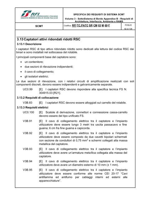 RFI TC.PATC SR CM 03 M 69