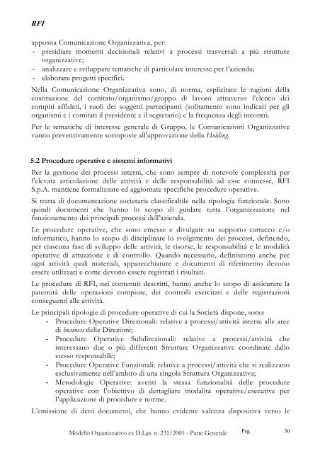 1. Il Decreto Legislativo n. 231/2001 - Trenitalia