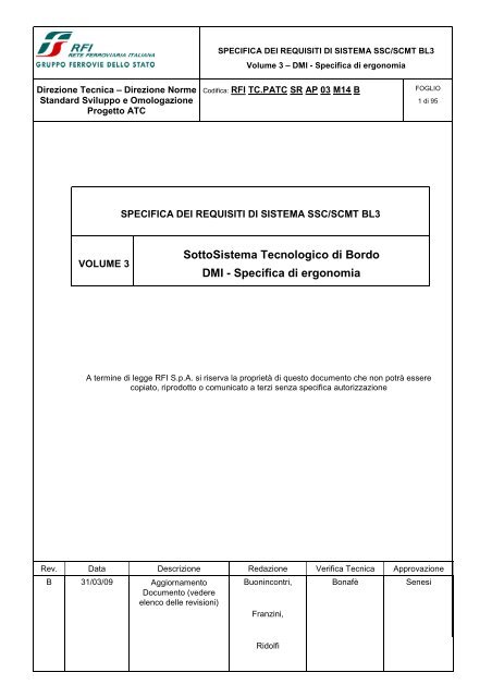 SCMT_MMI_10TS_Ergonomia revB ultima - Trenitalia