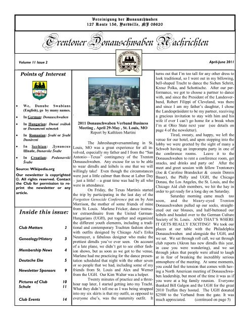 Download File - Trenton Donauschwaben Association