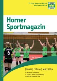 Horner Sportmagazin - trenz ag