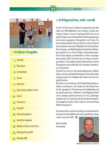 Horner Sportmagazin - trenz ag