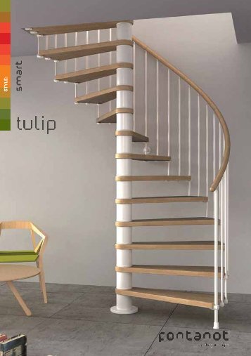 Montageanleitung Spindeltreppe Tulip - TreppenShop24