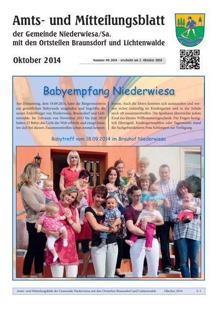 Amts- und Mitteilungsblatt Oktober 2014