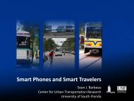 Smart Phones and Smart Travelers - Transportation Research Forum