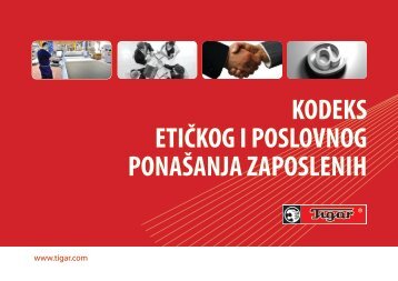 KODEKS ETIČKOG I POSLOVNOG PONAŠANJA ZAPOSLENIH