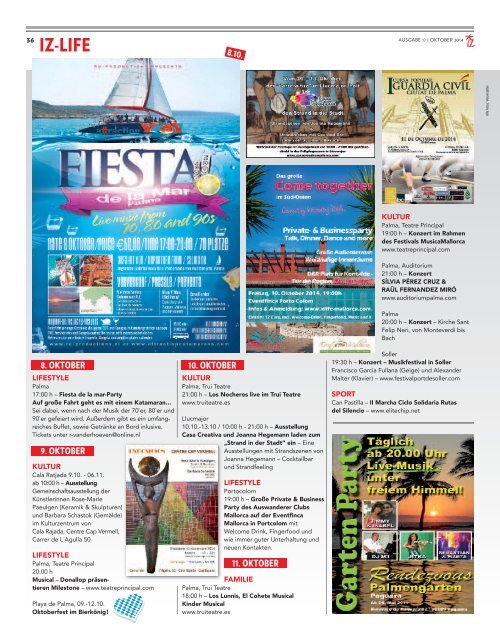 Die Inselzeitung Mallorca Oktober 2014 