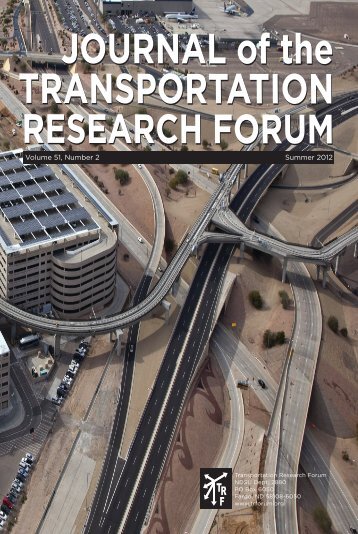 Download the Journal - Transportation Research Forum