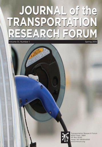 Download the Journal - Transportation Research Forum