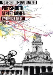 Portsmouth Street Games 2014 evaluation document