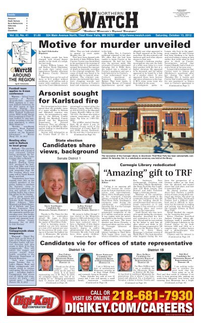 1 - Thief River Falls Times & Northern Watch