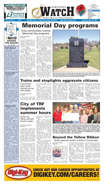 the classifieds - Thief River Falls Times & Northern Watch