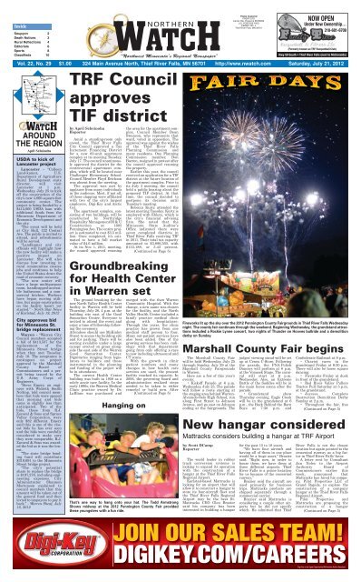 1 - Thief River Falls Times & Northern Watch