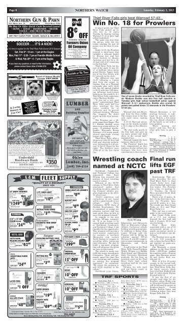 1 - Thief River Falls Times & Northern Watch