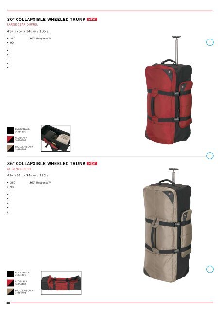 TRAVEL GEAR & ACCESSORIES