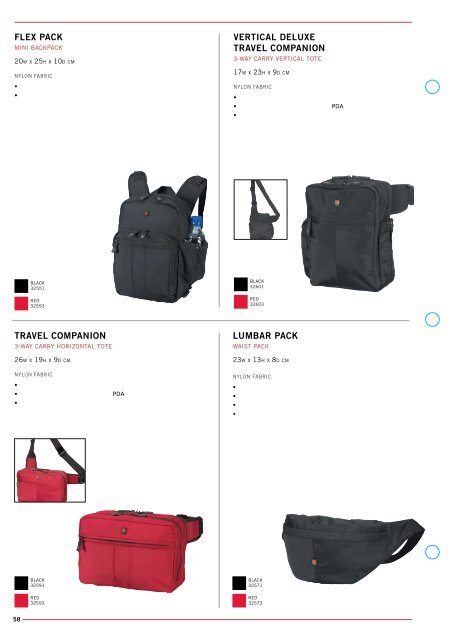 TRAVEL GEAR & ACCESSORIES