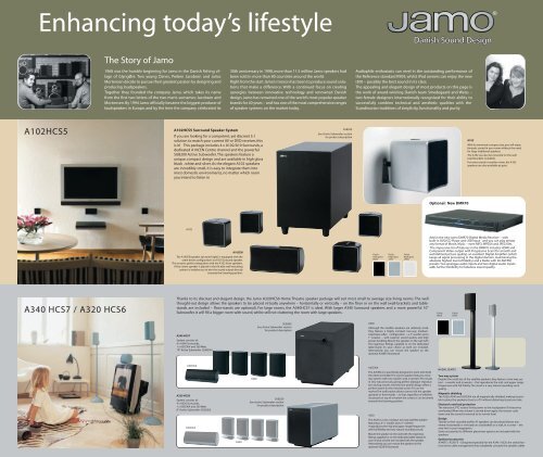Brochure of Jamo Home Theatre speaker package - Pacific Hi Fi ...