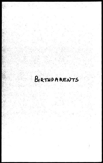 Articles Book III - Pg 300-560 (Birthparents) - triadoption