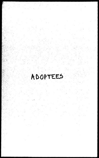 Articles Book III - Pg 1-117 (Adoptees) - triadoption