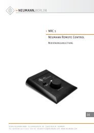 NRC 1 Neumann Remote Control
