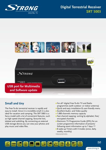 Leaflet (pdf) - STRONG Digital TV