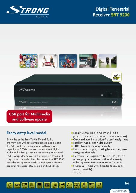 Leaflet (pdf) - STRONG Digital TV