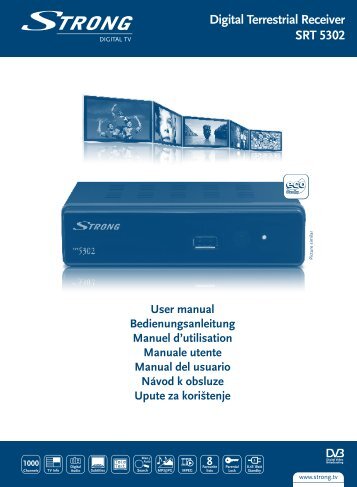 Digital Terrestrial Receiver SRT 5302 - Strong.tv