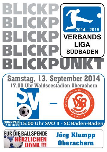 2014/2015 Ausgabe 03 - SV Bühlertal