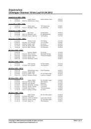 Ergebnisliste Chiemgau-Thermen 10 km Lauf 01.04 ... - Triathlon BGL