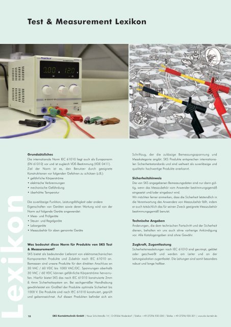 Test & Measurement Lexikon - Triax