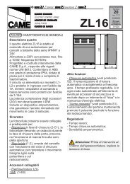 - Elettroserratura 12V- - Chiusura automatica (vedi ponticello ... - Tribpt