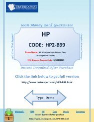 HP2-B99 Passing Guarantee Exam PDF.pdf