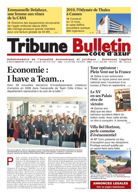 vente aux encheres publiques - Tribune Bulletin CÃ´te d'Azur