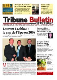 432 TEXTES.qxd - Tribune Bulletin CÃ´te d'Azur