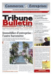 Commerces & Entreprises - Tribune Bulletin CÃ´te d'Azur